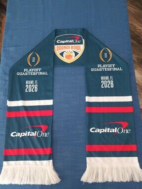 2026 Capital One Orange Bowl Playoff Qtrfinal Scarf Oregon Ducks v Texas Tech